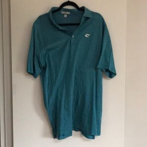 Peter Millar Large Men’s 100% cotton polo blue